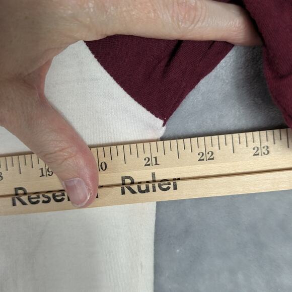 Razorbacks Henley Shirt Mens Medium Short Sleeve Izod Collegiate Arkansas Hogs - Picture 4 of 7